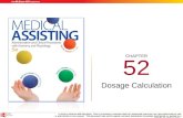 Dosage Calculation