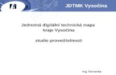Jednotná digitální technická mapa  kraje Vysočina studie proveditelnosti