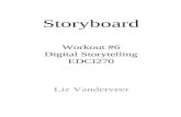 Storyboard Workout #6 Digital Storytelling EDCI270