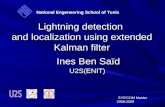 Lightning detection  and localization using extended  Kalman  filter
