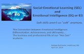 Social-Emotional Learning (SEL)  and  Emotional Intelligence (EQ or EI)