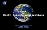 NASA  Earth Science Applications