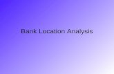 Bank Location Analysis