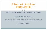 Plan of Action 2009-2010