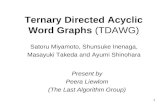 Ternary Directed Acyclic Word Graphs  (TDAWG)