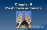 Chapter 6 Pushdown automata