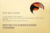 Meeting the Evidence-Based Standard
