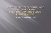 Uniform Fire Prevention and Building Code: Brief History and Flood Requirements