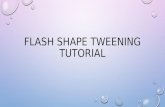 Flash shape  tweening  tutorial