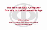 The Role of IEEE Computer Society in the Information Age