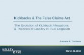 Kickbacks & The False Claims Act