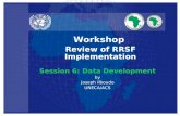 Session 6: Data Development by Joseph Ilboudo UNECA/ACS