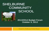Shelburne    Community         School