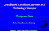 SANREM Landscape Systems and Technology Transfer Ecosystem Scale