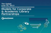 Models for Corporate & Academic Library Partnerships