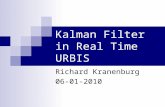 Kalman Filter in Real Time URBIS