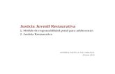 Justicia Juvenil Restaurativa 1. Modelo de responsabilidad penal para adolescentes