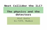 Next Collider the ILC?  The physics and the detectors