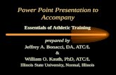 Power Point Presentation to Accompany
