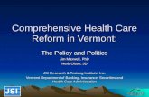Comprehensive Health Care Reform in Vermont: