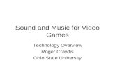 Sound and Music for Video Games