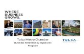 Tulsa Metro Chamber Business Retention & Expansion Program