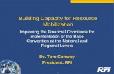 Building  Capacity  for Resource Mobilization