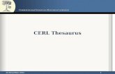 CERL Thesaurus