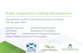 Public Support for Crofting Development