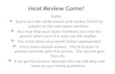Heat Review  Game!