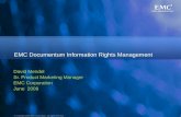 EMC Documentum Information Rights Management
