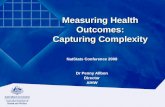 Measuring Health Outcomes: Capturing Complexity