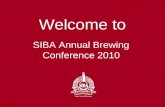 SIBA Annual Brewing Conference 2010