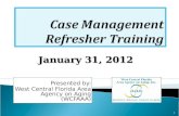 Case Management Refresher Training