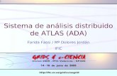 Sistema de análisis distribuido de ATLAS (ADA)