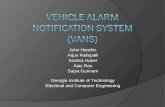 Vehicle Alarm  Notification  System  ( VANS)