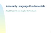 Assembly Language Fundamentals