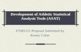 Development of Athletic Statistical Analysis Tools ( ASAT)