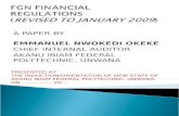 FGN FINANCIAL REGULATIONS  ( REVISED TO JANUARY 2009 )