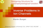 Inverse Problems in Ion Channels