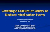Creating a Culture of Safety to Reduce Medication Harm