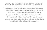 Story 1: Vivian’s Sunday Sundae