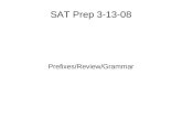 SAT Prep 3-13-08