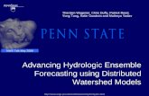 Advancing Hydrologic Ensemble Forecasting using Distributed Watershed Models