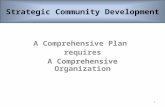 A Comprehensive Plan  requires A Comprehensive  Organization