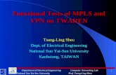 Functional Tests of MPLS and VPN on TWAREN