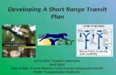 Developing A Short Range Transit Plan