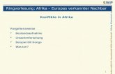 Ringvorlesung: Afrika – Europas verkannter Nachbar
