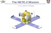 The HETE-2 Mission