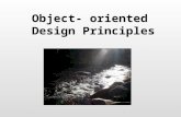 Object- oriented  Design Principles